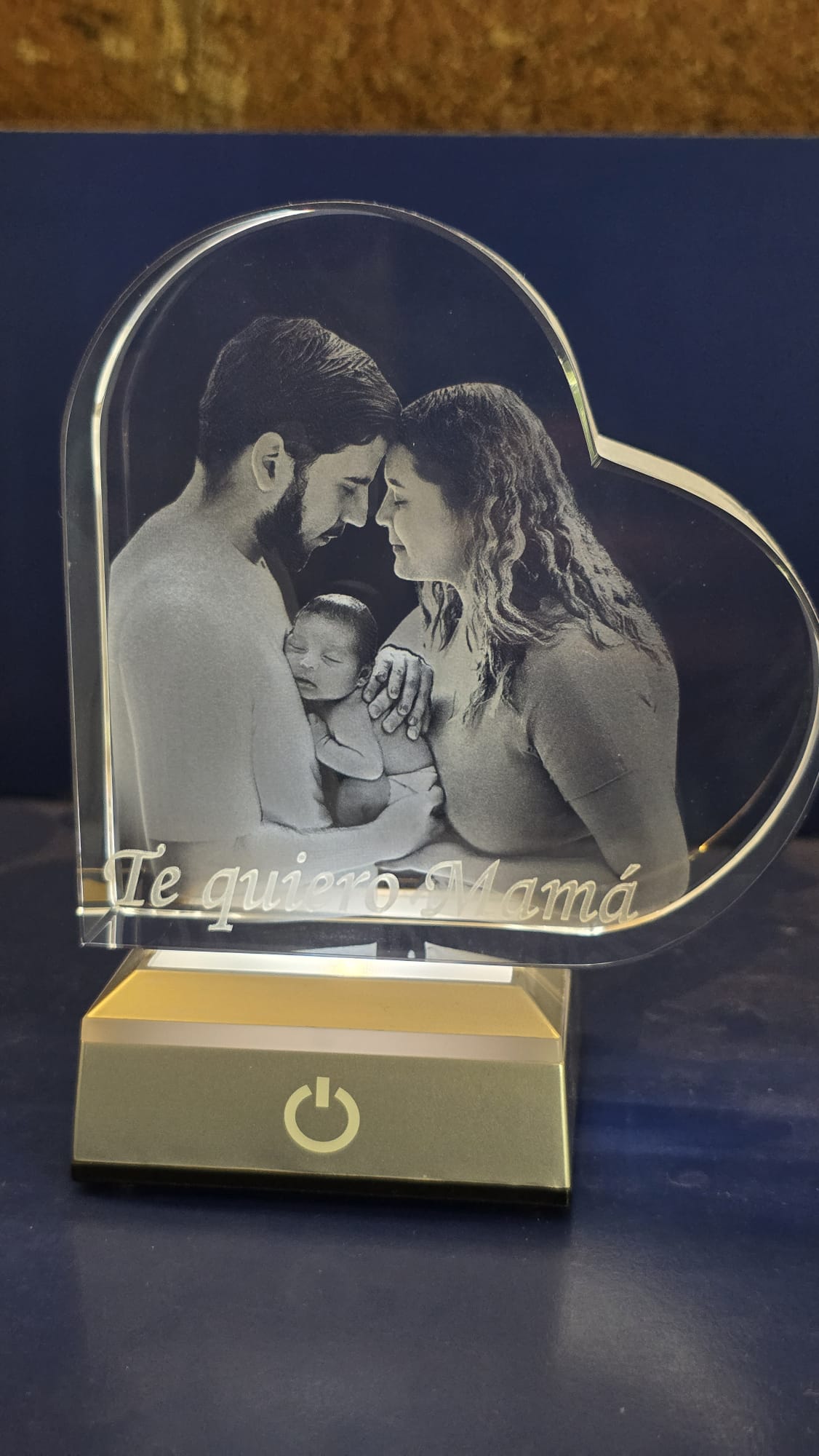 CORAZÓN GRANDE – INCLUYE BASE LUMINOSA