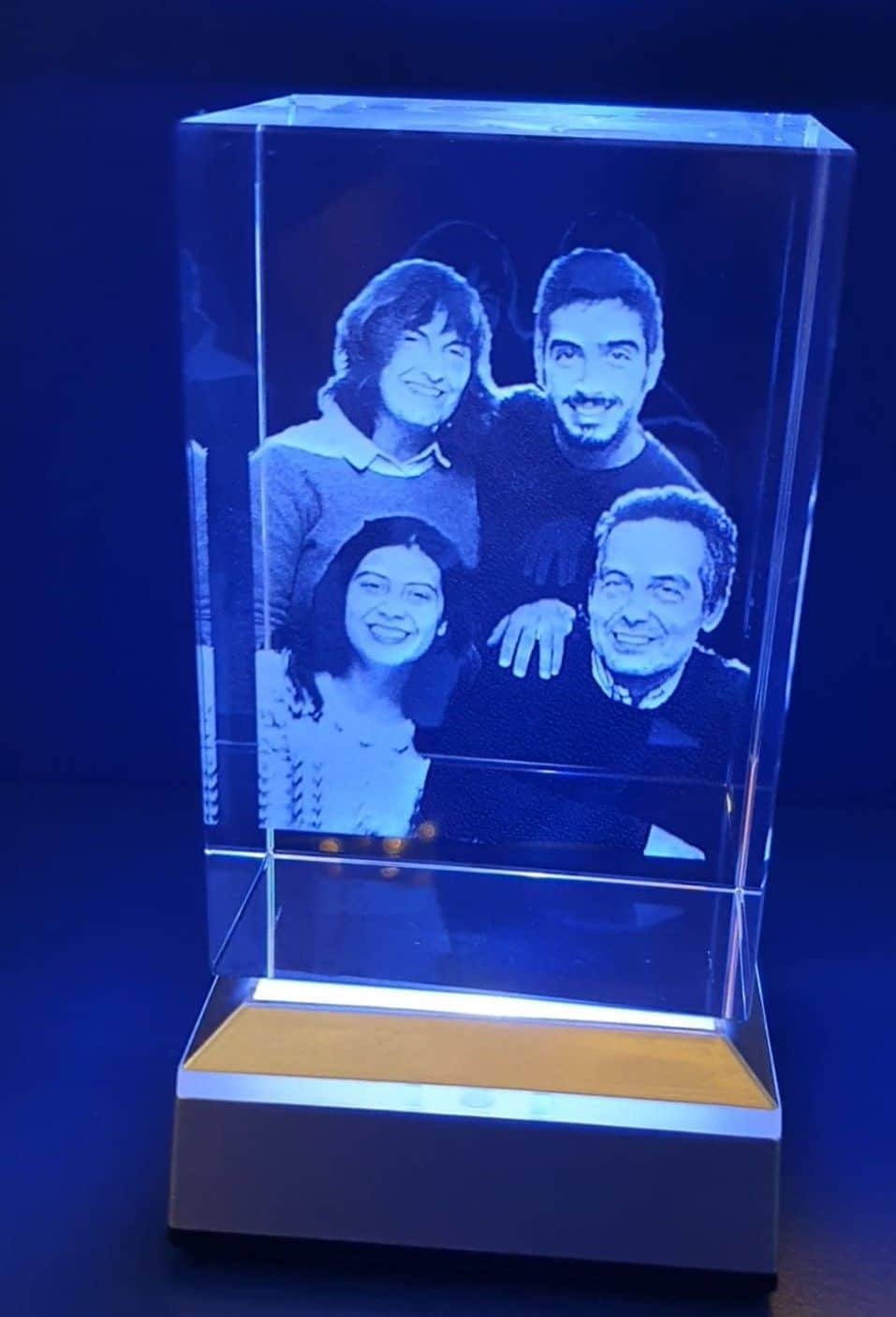 CUBO GRANDE - INCLUYE BASE LUMINOSA